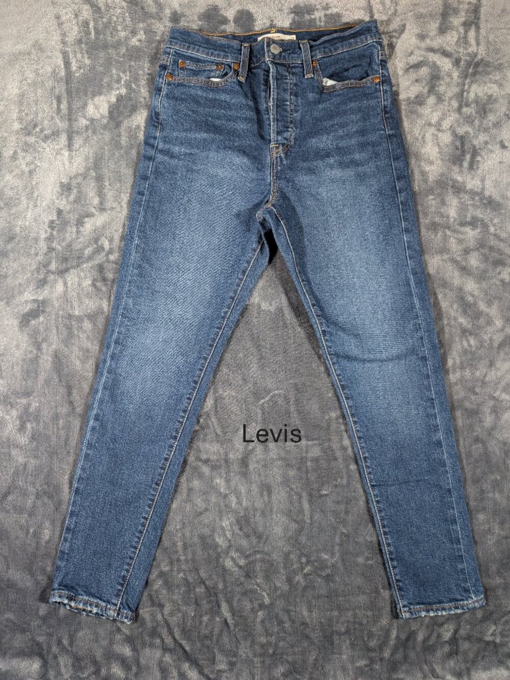 Levi’s Premium Womens Denim Size 29 Wedgie Skinny Jean, Button Fly, 1274